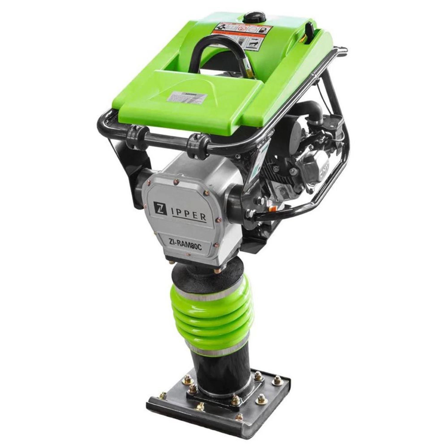 Zipper RAM80C 6.5HP Vibrating Tamper - Machine Mart