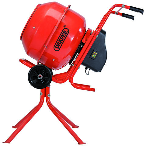 Draper 160L Concrete Mixer (230V) - Machine Mart - Machine Mart