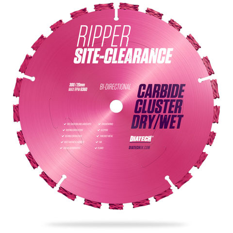 Diatech Ripper Site-Clearance Diamond Blade 300/20