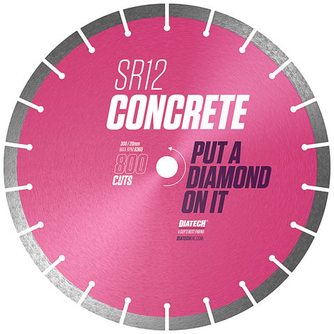 Diatech SR12 Concrete Diamond Blade