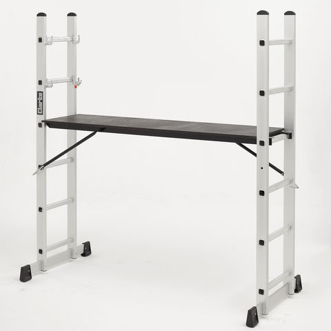 Clarke SL-2C 4-Way Combination Ladder & Platform - Machine Mart ...