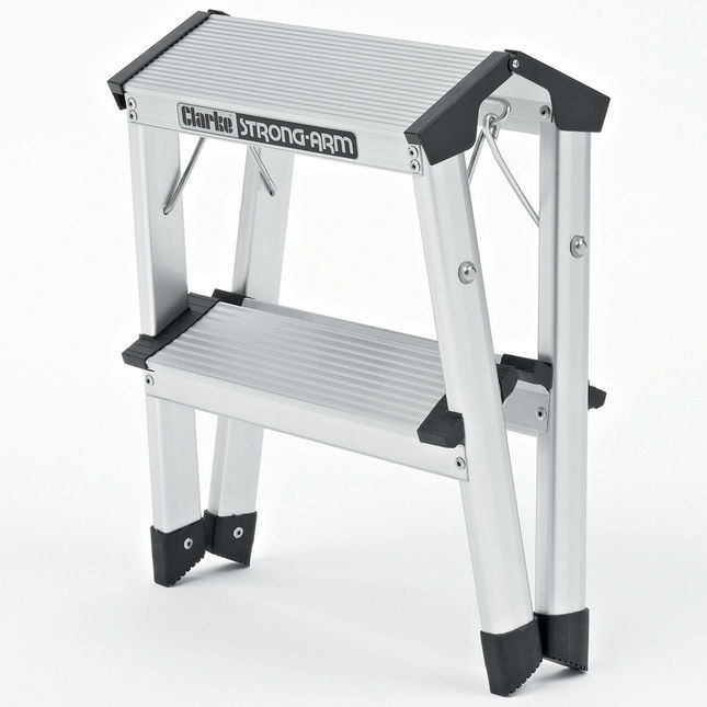 Clarke FWP-1B 2 Tread Step Ladder - Machine Mart