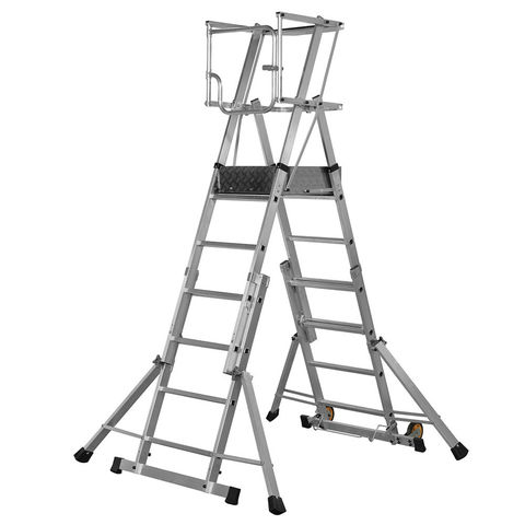 Photo of Price Cuts Youngman Teleguard Step 4-6 Tread Platform Ladder