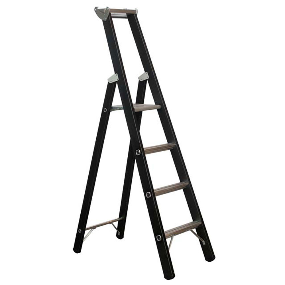 Zarges Z600 Heavy Duty Stepladder 4 Rung Platform Height 1.06m 