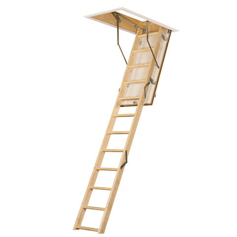 TB Davies Eurofold 2.8m Timber Loft Ladder