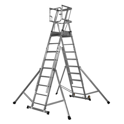 Photo of Price Cuts Youngman Teleguard Step 7-9 Tread Platform Ladder