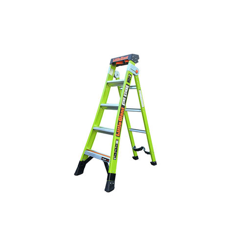 Image of T. B. Davies Little Giant 5 Tread King Kombo GRP Industrial Step And Ladder