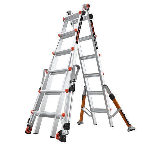 Image of T. B. Davies Little Giant 6 Rung Conquest All Terrain Pro Multi-Purpose Ladder