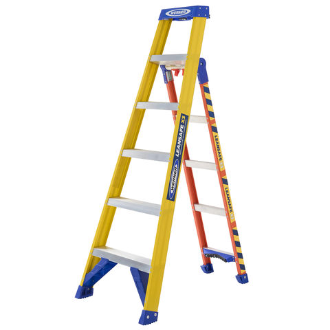 Image of Werner WERNER 75071 LEANSAFE X3 Fibreglass Multi-Purpose Ladder