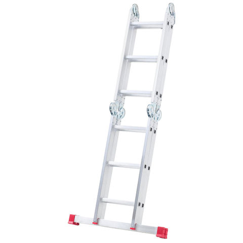 Image of Werner Werner 12 Way Multi Purpose Combination Ladder With Platform 4x3