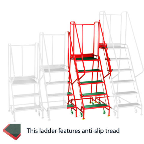 Barton Premier Five Tread 1.14m Step Ladder (Anti-Slip Tread) 