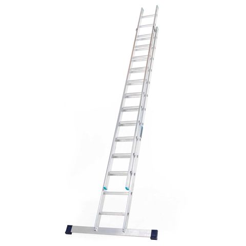 TB Davies TASKMASTER 3.5m 2 Section Extension Ladder with Stabiliser Bar