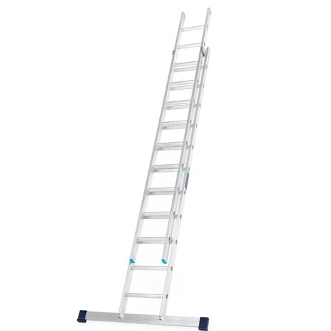 TB Davies TASKMASTER 5.5m - 10m2 Section Extension Ladder with Stabiliser Bar