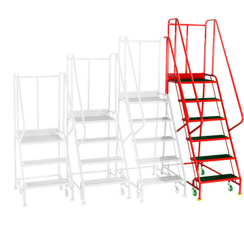 Image of Barton Storage Barton Premier Six Tread 1.4m Step Ladder (Ribbed Tread)