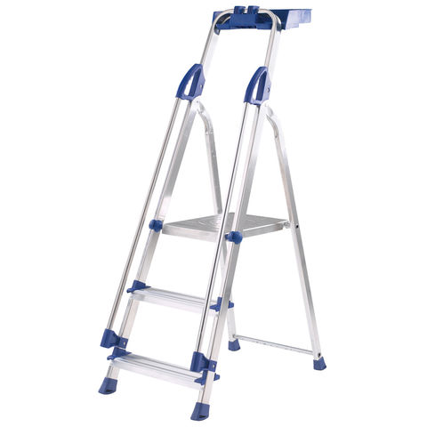 Werner Workstation Platform Ladder 3 Tread