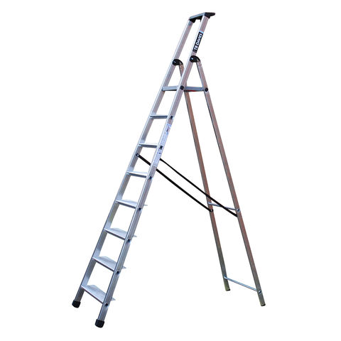 Image of Machine Mart Xtra TB Davies 8 Tread Maxi Platform Step Ladder