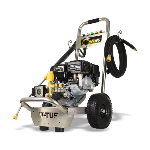 V-TUF DD065 150BAR 13.2L/m 6.5HP Honda Driven Petrol Pressure Washer  With V-Tuf Super Series Pump