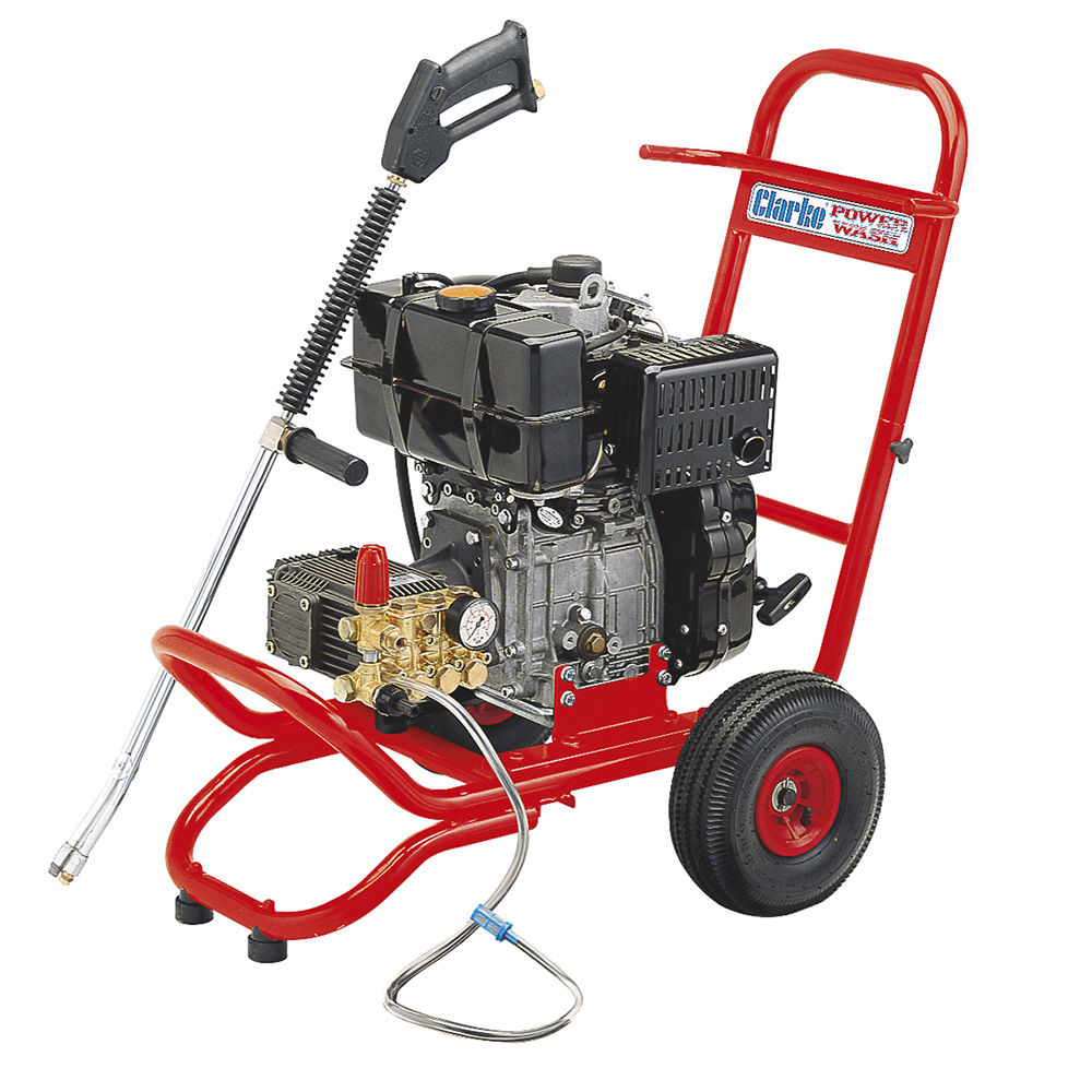 Clarke DLS200AL 10HP Heavy Duty Diesel Pressure Washer 200 bar 2900 psi