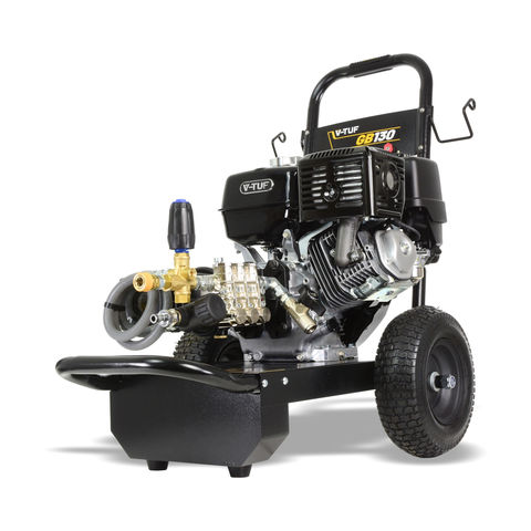 V-TUF GB130 4000psi, 280Bar, 15L/min Industrial 13HP Gearbox Driven Honda Petrol Pressure Washer 