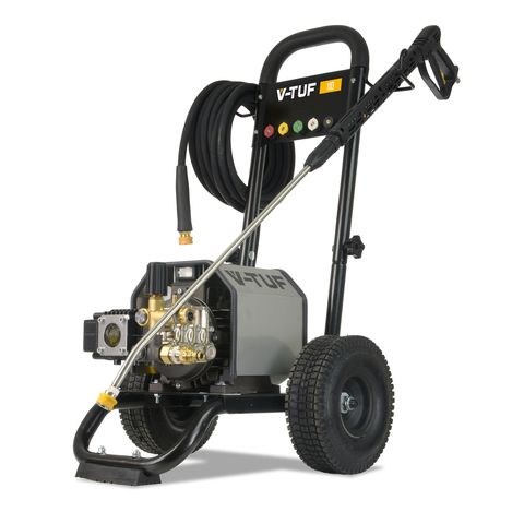VTUF110 - 80Bar, 12L/min Compact, Industrial, Mobile Electric Pressure Washer   - Stainless cover (110V)