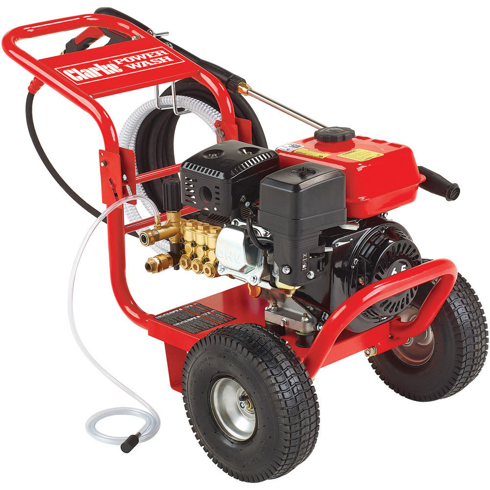 Clarke PLS195 Heavy Duty Petrol Pressure Washer 186 bar (2698psi ...