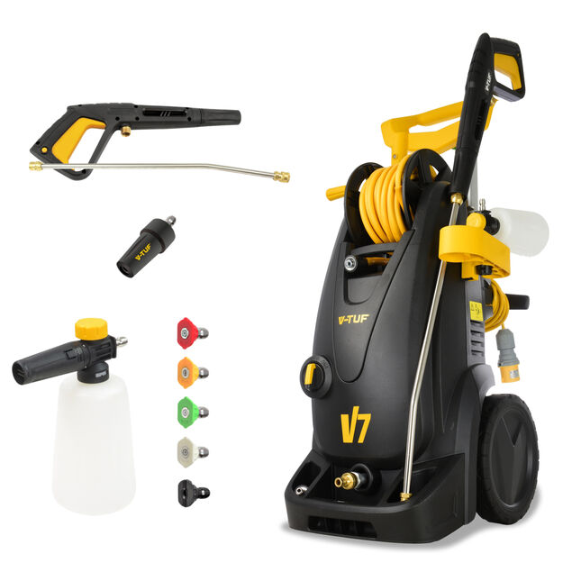 V-TUF V7110V 2175psi Pressure Washer (110V) with 10m Hose Reel
