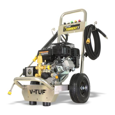 V-TUF TORRENT1 2755psi, 190 Bar, 13L/min Industrial 7HP Petrol Pressure Washer