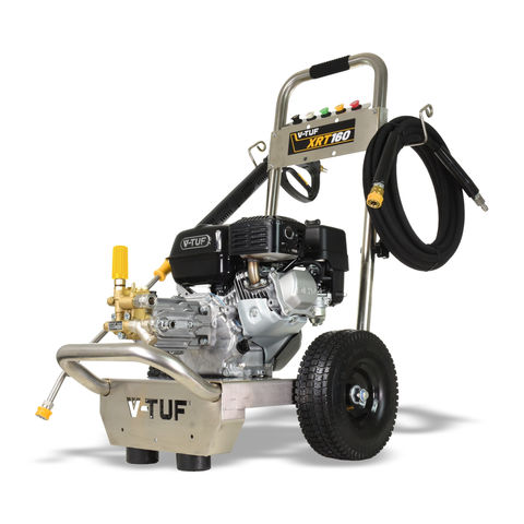 V-TUF TORRENT XRT160 Industrial 5.5HP Petrol Pressure Washer with GX160 Honda Engine - 2320psi,190 Bar (max) 160Bar WP, 12L/min