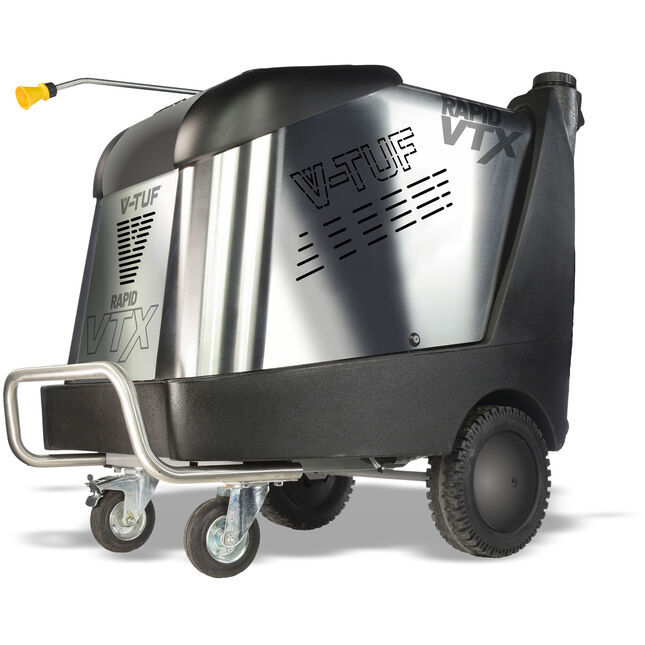 V-TUF RAPID VTX 1450psi Mobile Hot Pressure Washer 12Lpm (230V)