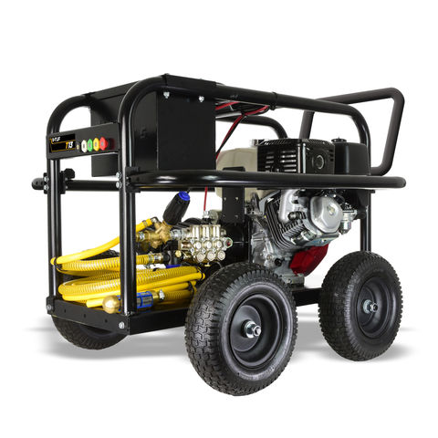 Image of V-TUF V-TUF T13 - 200Bar, 21L/min 13HP HONDA Driven Petrol Pressure Washer With Gearbox - Roll Cage Frame & Electric start