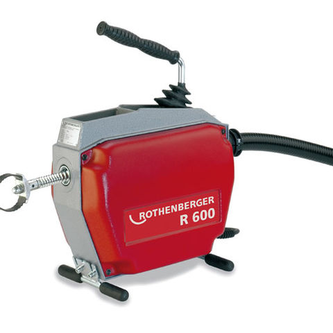 Image of Rothenberger Rothenberger R600 Drain Cleaning Machine and Tools (230V)
