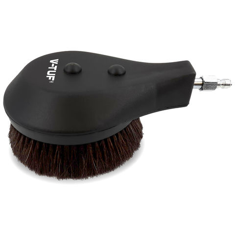 Image of V-TUF V-TUF Rotating Horse Hair Bristle Car Wash Brush - Durakilx SSQ Inlet
