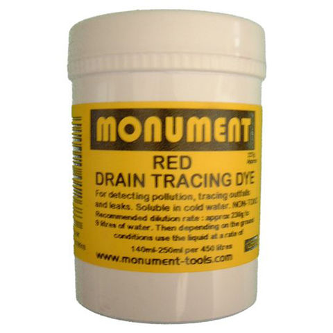 Image of Monument Monument Tools 8oz Red Drain Dye