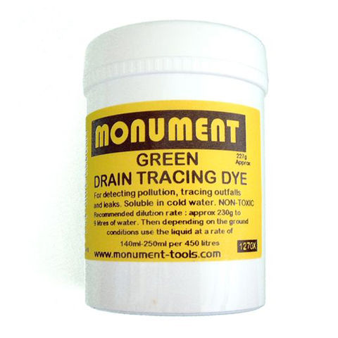 Image of Monument Monument Tools 8oz Green Drain Dye