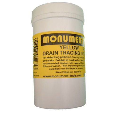 Image of Monument Monument Tools 8oz Yellow Drain Dye