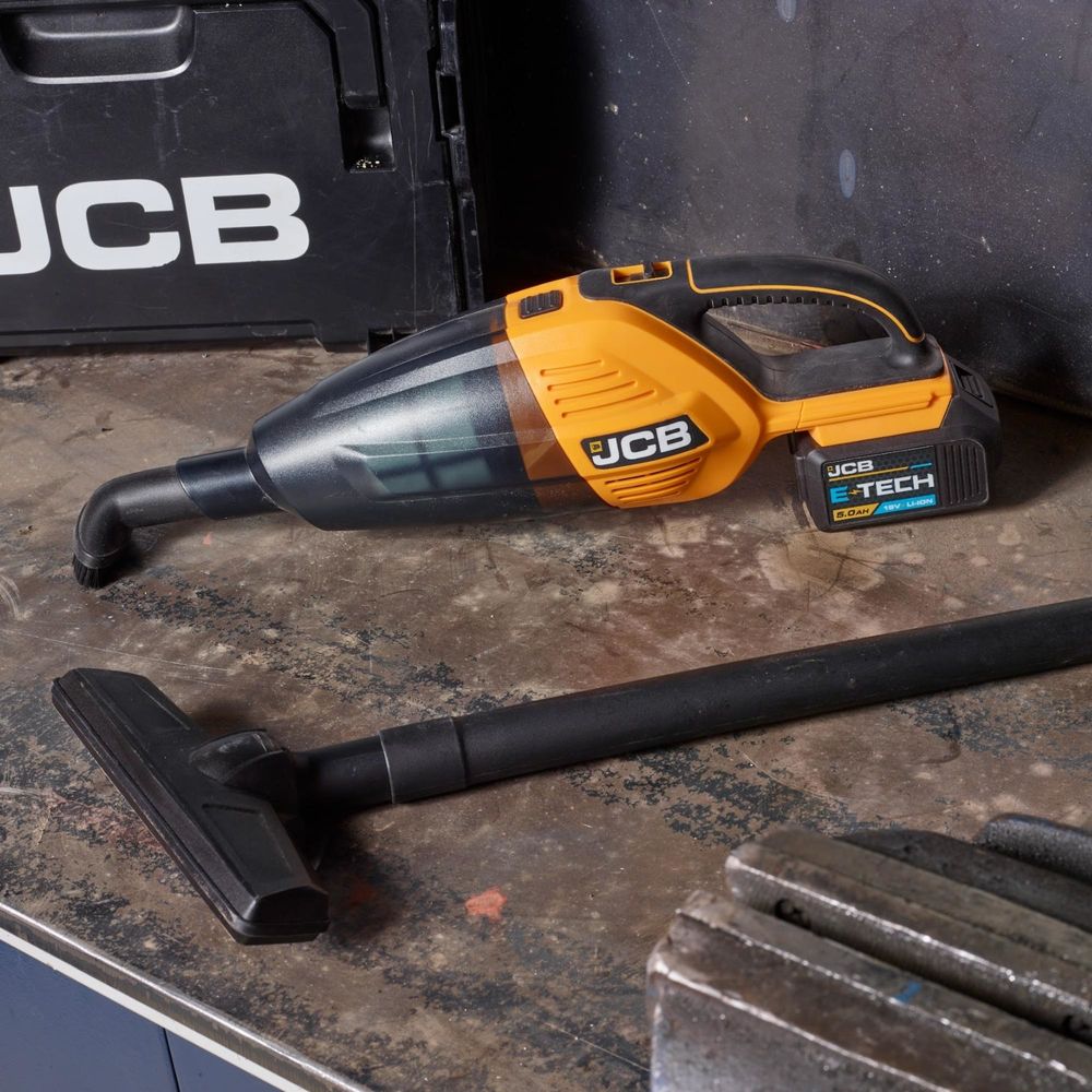 JCB 21-18VAC18V Handheld Vacuum (Bare Unit) - Machine Mart - Machine Mart