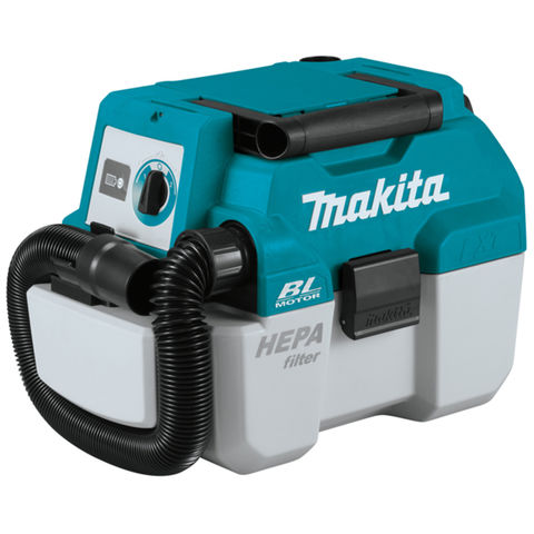 Image of Makita Makita DVC750LZ 18V LXT Brushless Cordless 7.5L HEPA Portable 2-Speed Wet & Dry Vacuum Cleaner (Bare Unit)