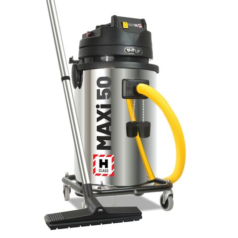 V-TUF MAXi - 50L H-Class 1750w Industrial Dust Extractor Vacuum Cleaner (110V)