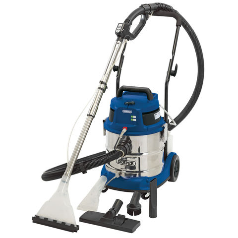 Draper SWD1500 20L 3 in 1 Vacuum Cleaner With Shampoo Facility