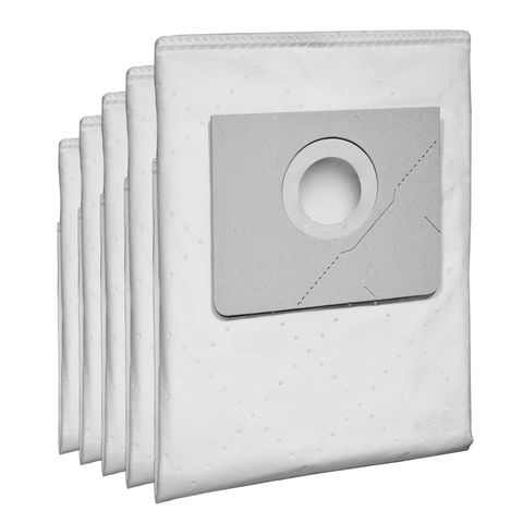 Image of Karcher Karcher 5 Pack Filter Bags Fleece