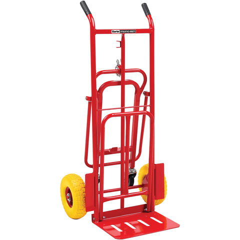 Clarke CST12PF 250kg 3 in 1 Sack Truck with Puncture Proof Tyres