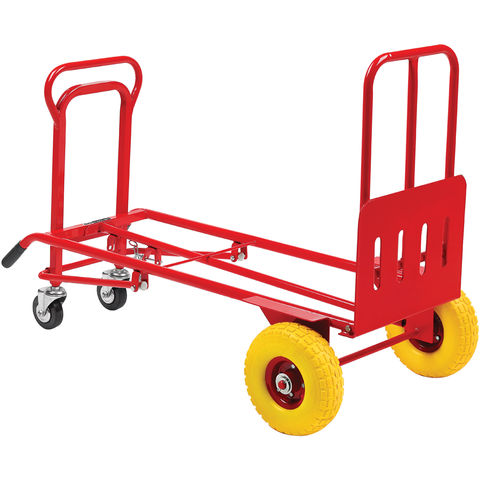 Clarke CST12PF 250kg 3 in 1 Sack Truck with Puncture Proof Tyres ...