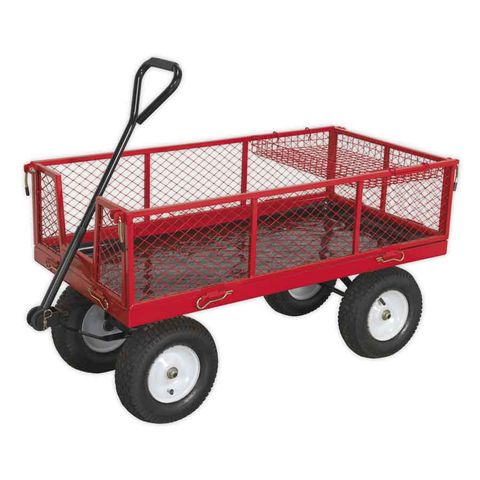Image of Sealey Sealey CST806 450kg Platform Truck with Removable Sides