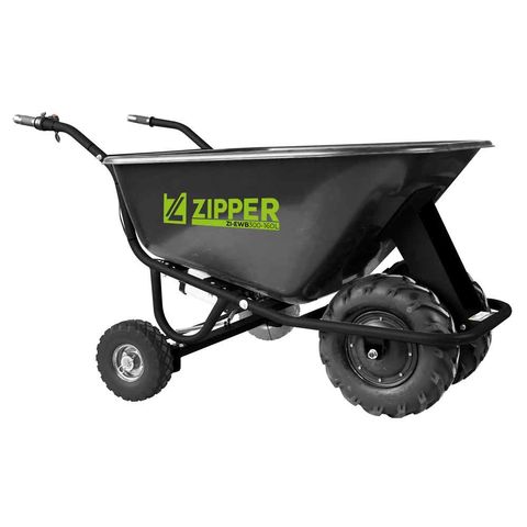 Zipper ZI-EWB300-160L 4 x Wheel 160L Electric Wheelbarrow