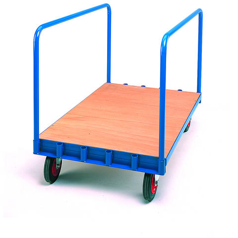 Image of Barton Storage Plate Truck With Plywood Deck 1040x1000x700mm