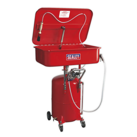 Sealey SM224 Air Operated Mobile Parts Cleaner with Reservoir