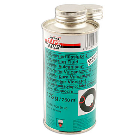 Image of Connect Consumables Connect Tube Patch Vulcanising Fluid 175g with brush