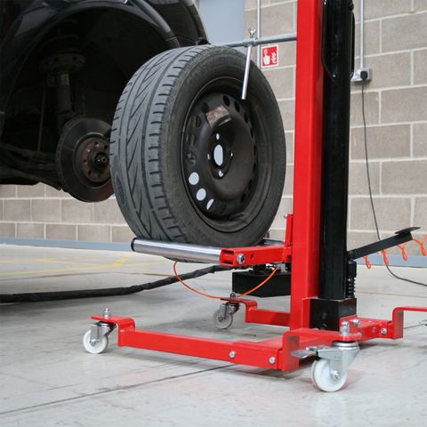 Sealey WD80 Wheel Removal/Lifter Trolley 80kg Quick Lift - Machine Mart ...