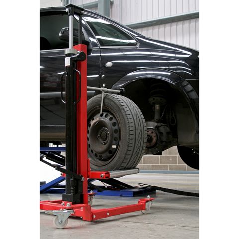 Sealey WD80 Wheel Removal/Lifter Trolley 80kg Quick Lift - Machine Mart ...