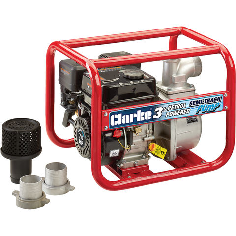 Clarke PS75 Petrol Powered 3" Semi-Trash Water Pump